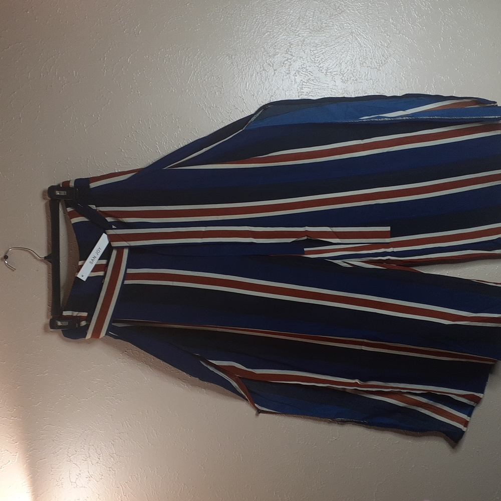 SAN JOY womens wide leg pants size (M)